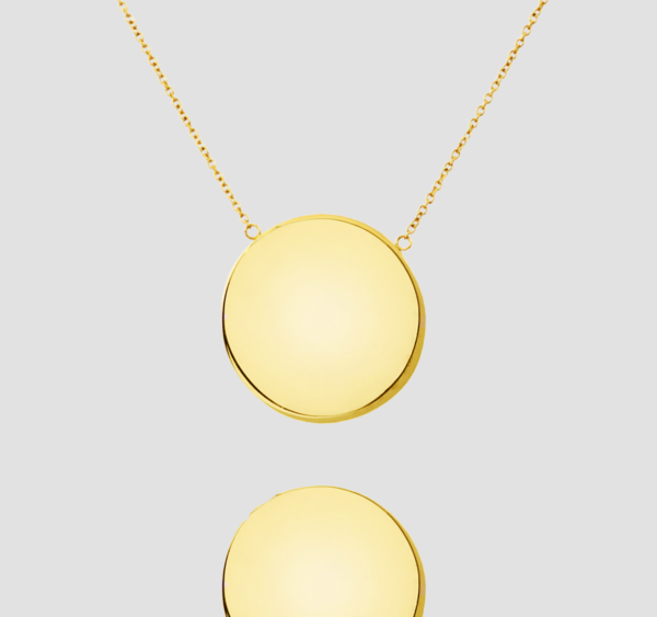 Evil Eye 14K Solid Gold Necklace, handmade Solid Gold Evil Eye Charm Necklace for Protection and Elegance & Warding Off Negativity